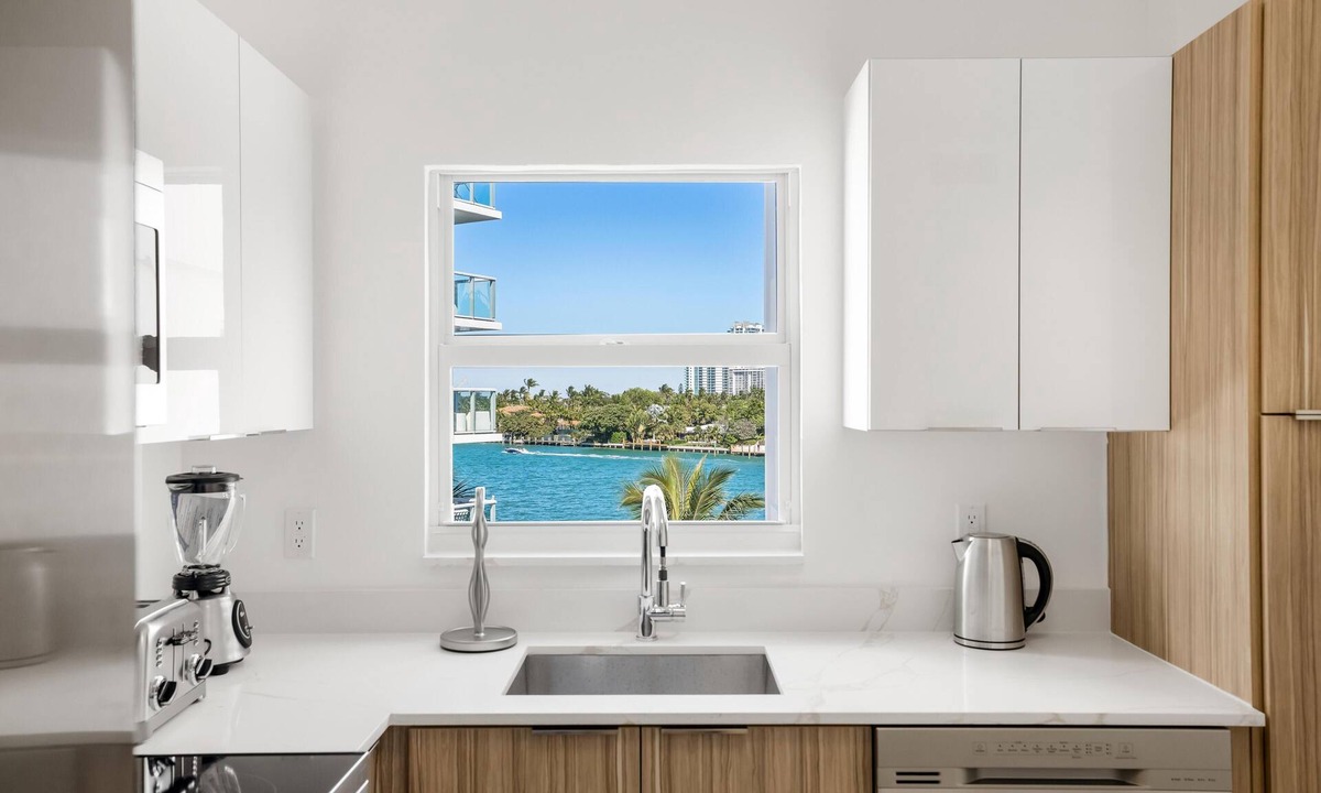Bay Harbor Islands Apartment | 2 Bed 2 Bath, Private Balcony and Water Views
