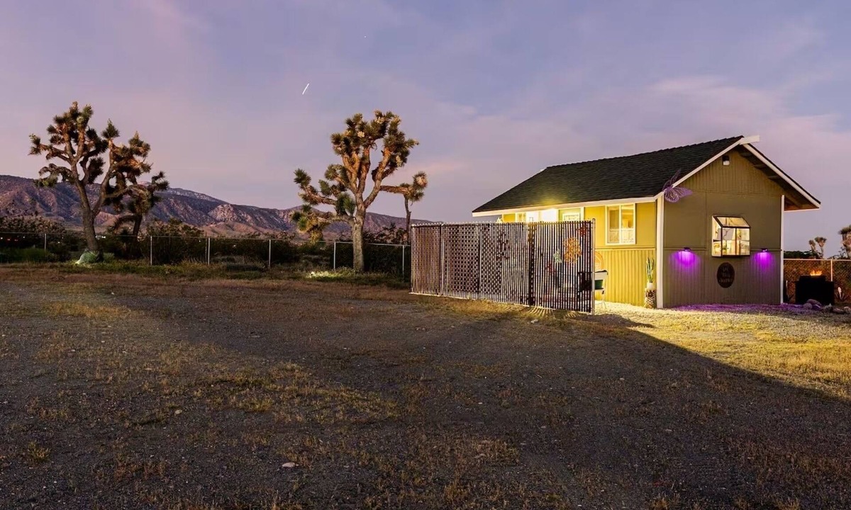 Pinon Hills House | Charming tiny house w/hot tub, grill and desert views