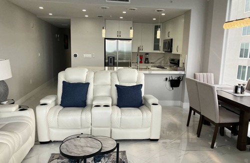 Florida Central Atlantic Coast Condo | Charming home boasting waterfront views with pool and wifi