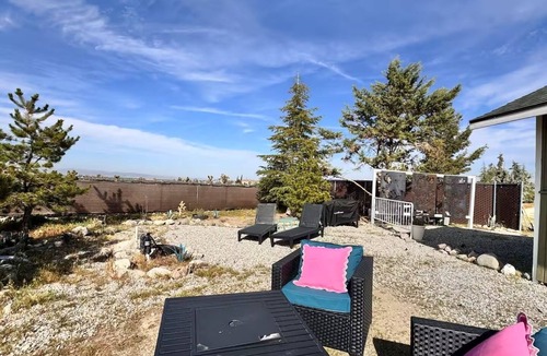 Pinon Hills House | Charming tiny house w/hot tub, grill and desert views