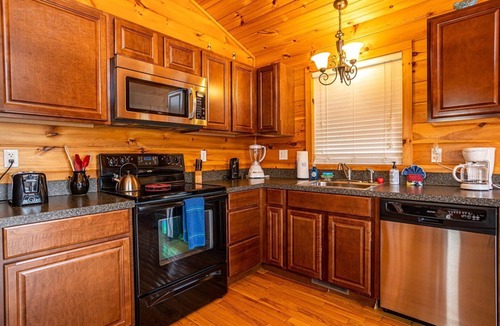 Draper Cabin | Cozy, Romantic Waterfront Cabin on New River 1BS2 - Moonlight Serenade