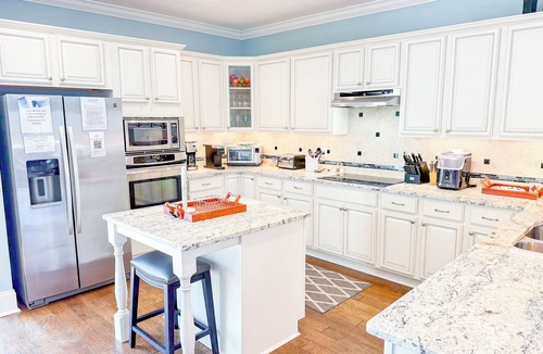 Cherry Grove Beach House | Luxury 4Bedroom/4 Bath with Private Salt-Water Pool!
