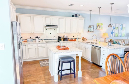 Cherry Grove Beach House | Luxury 4Bedroom/4 Bath with Private Salt-Water Pool!