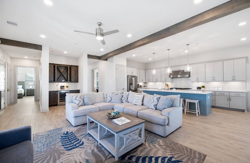 Red Fish Cove House | Luxury Beachfront Retreat, Family-Friendly! Elevator, Pool, Hot Tub, EV charger!