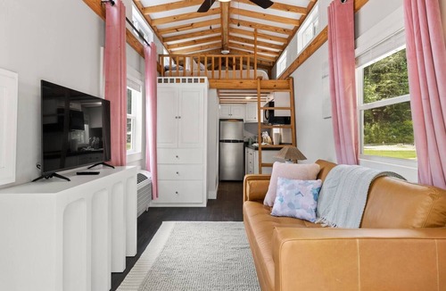 Sylva House | River Run, Riverfront Tiny Home, Trails, and Views