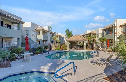 Chandler Condo | Serene Lakefront Unit with Fabulous Views, Heated Pools, Spas, Pickleball, Gym,