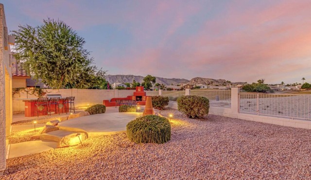 Golf Course Home,14th Hole Desert Foothills